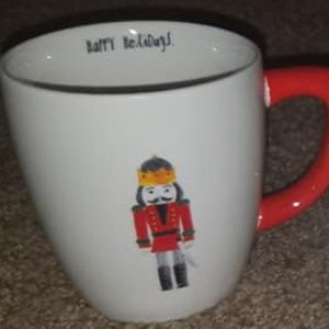 Rae Dunn Nutcracker Mug Set